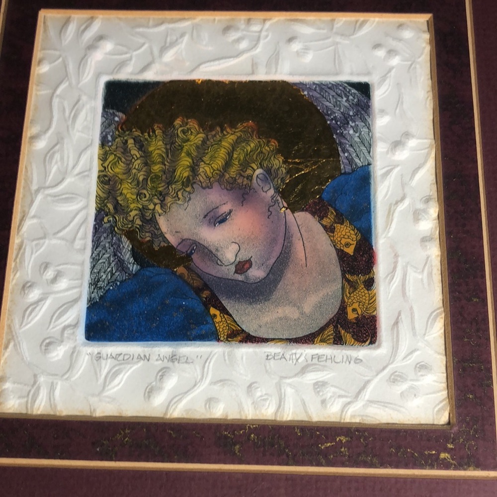 FRAMED ART GUARDIAN ANGEL